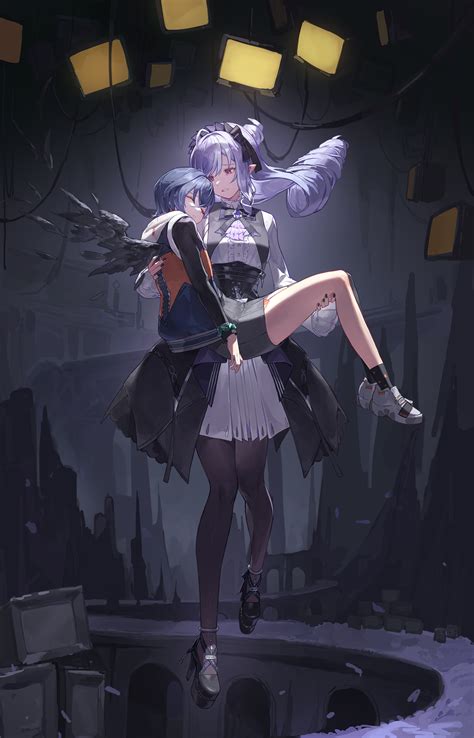 belle and vivian banshee (zenless zone zero) drawn by cotta_(heleif
