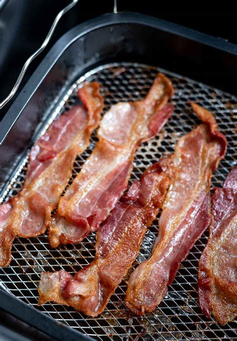 How Long To Cook Bacon In An Air Fryer And At What Temperature at Emily