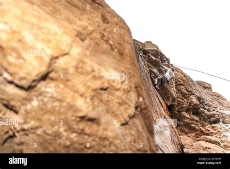 rock climbing in Arico (Tenerife island Stock Photo - Alamy