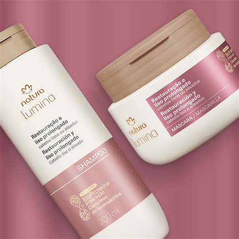 Natura Lumina Restauração E Liso Prolongado - Kit Lumina Restauração e Liso Prolongado Shampoo e Máscara