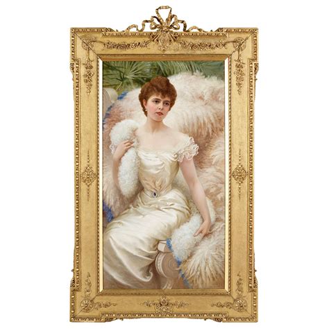 Herbert Sidney | THE FEATHER BOA - MISS ALICE ADDISON CROFTON (1901
