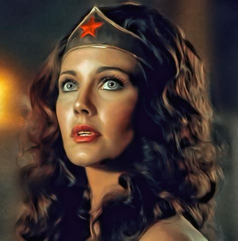 the majesty of Lynda carter as Wonder Woman by petnick on @DeviantArt