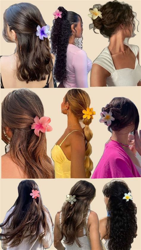 gorgeous   hair clips   long hair styles