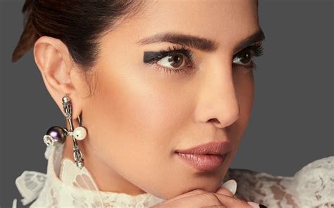 wallpapers priyanka chopra indian actress portrait makeup