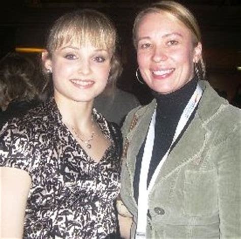 With another sassy floor worker, Svetlana Boginskaya)