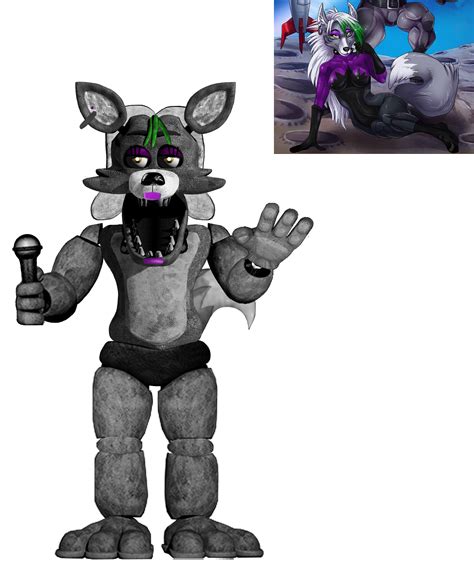Roxanne Wolf (Classic Animatronic) Edit by GoldenRichard93 on DeviantArt