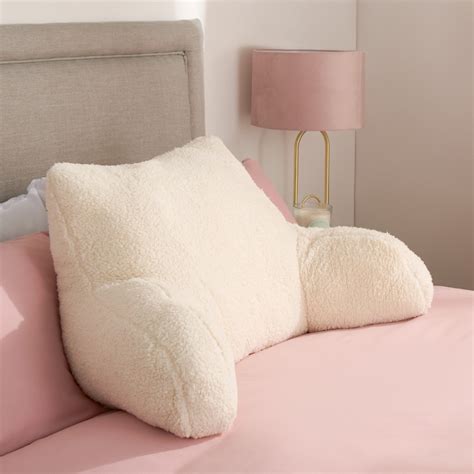 ohs teddy cuddle cushion cream