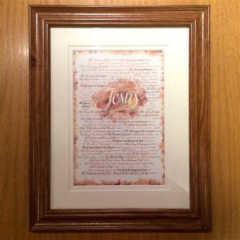 Jesus Revealed Framed Mini Print – Heirloom Artists: Holly Monroe