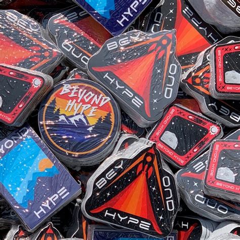 hype sticker pack  hype premier streetwear