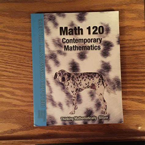 Math 120 - Contemporary Mathematics - Robert Blitzer: 9781256757047 ...