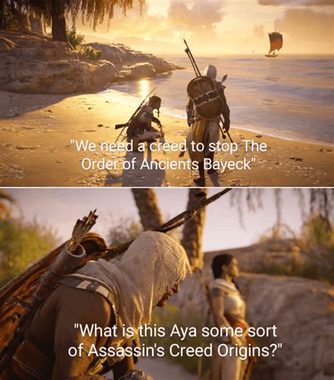 Assassin's Creed Origins if it was good : r/AssassinsCreedMemes