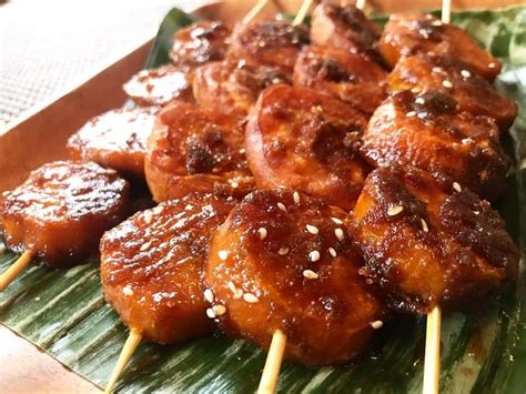 Kamote Cue Recipe -- something healthy for merienda Filipino Dishes ...