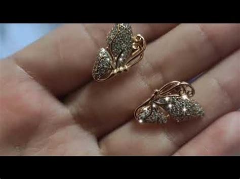 Xuping Jewelry серьги, медицинская сталь, фианит - YouTube