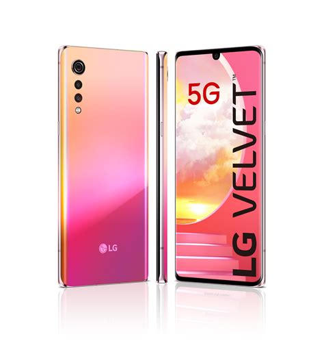 LG OUVRE UNE NOUVELLE ÈRE D'ÉLÉGANCE MOBILE AVEC LE NOUVEAU LG VELVET ...