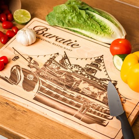 One Piece - Baratie Cutting Board Beech | Elbenwald