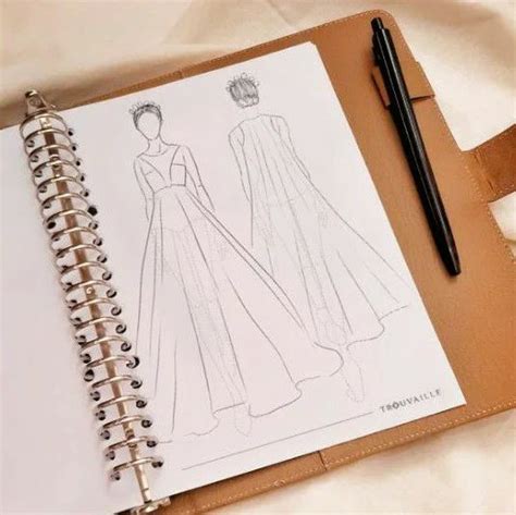 sketsa baju batik mengungkap pesona desain  setiap jalinan kain