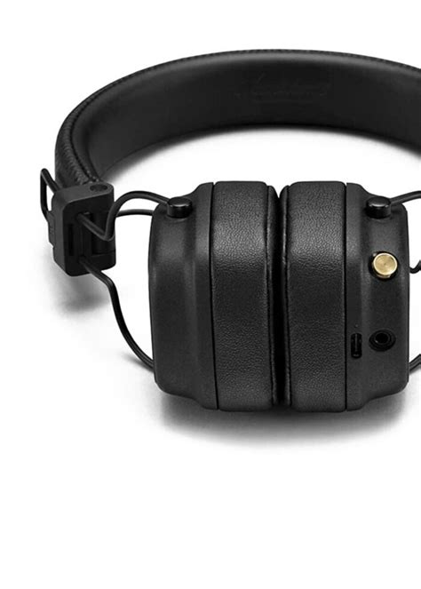 Marshall Major Iv Siyah Bluetooth Kablosuz Kulak Üstü Kulaklık Franklin ...