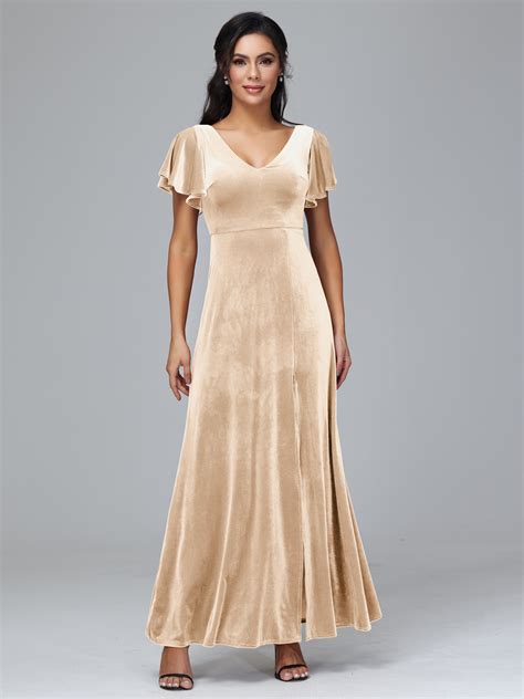 Velvet Bridesmaid Dresses