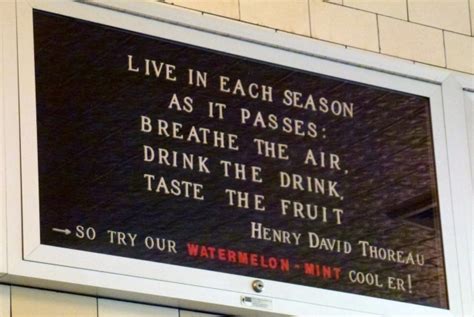 Glad I Saw It: Thoreau at Raymond’s | This Weblog is Unique. Just Like