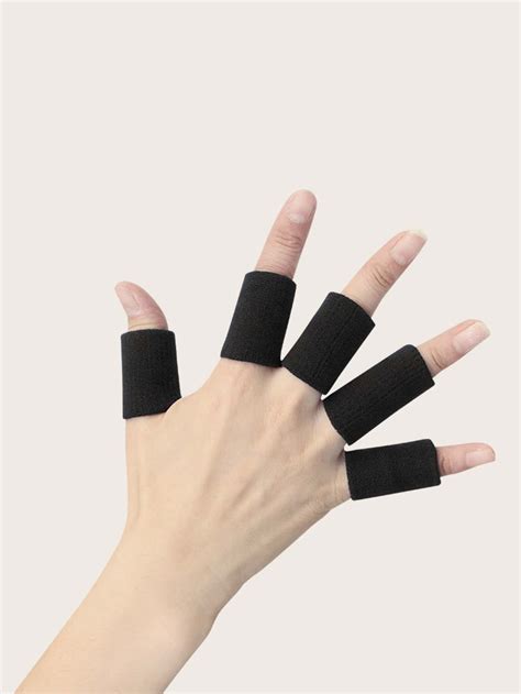 10pcs finger sleeves sport elastic arthritis complexion – Artofit