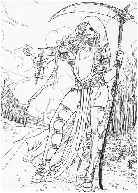 Adult Girl Coloring Pages Coloring Pages