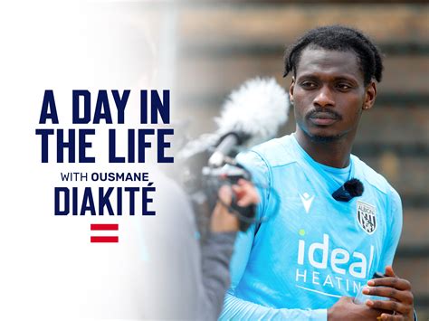 A day in the life with Ousmane Diakité | West Bromwich Albion