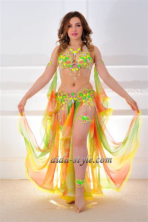 Traditional Belly Dance Outfit - Aida Style