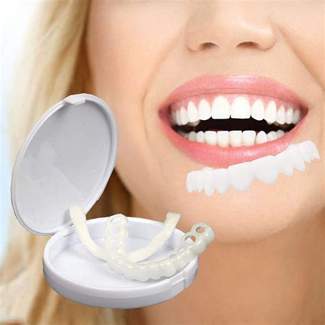 Buy 5 Pairs Veneer Teeth, Fake Teeth, Veneers Snap in Teeth Dental ...