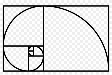 Golden Ration Diagram - Golden Ratio Png Transparent, Png Download ...