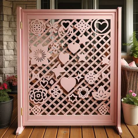 Lattice Privacy Screen for Deck - Design Ideas