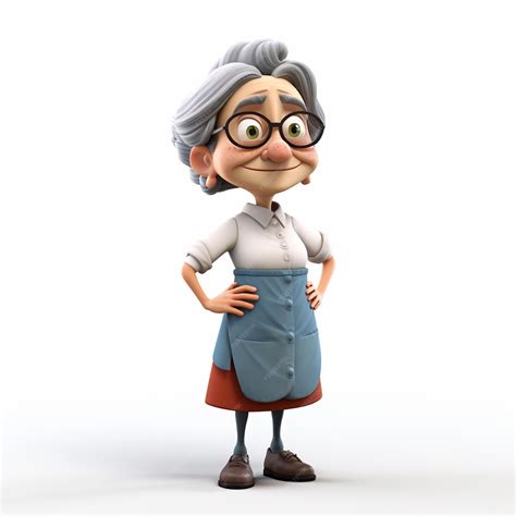 Premium AI Image | character of aunt