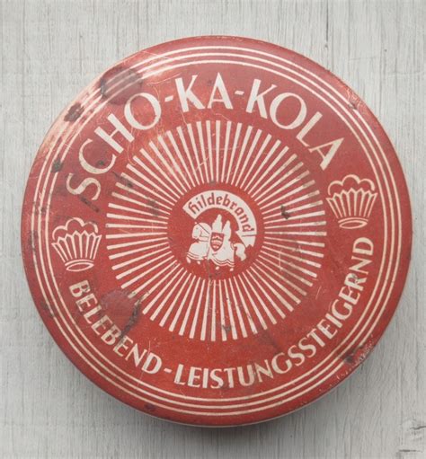 waffen SS panzer wehrmacht chocolate scho-ko-kola schokolade tin can ...