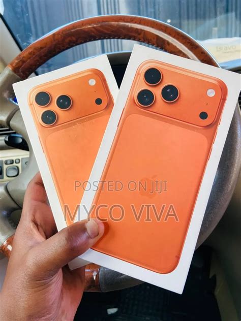 New Apple iPhone 17 Pro Max 256 GB Orange in Nifas Silk-Lafto - Mobile