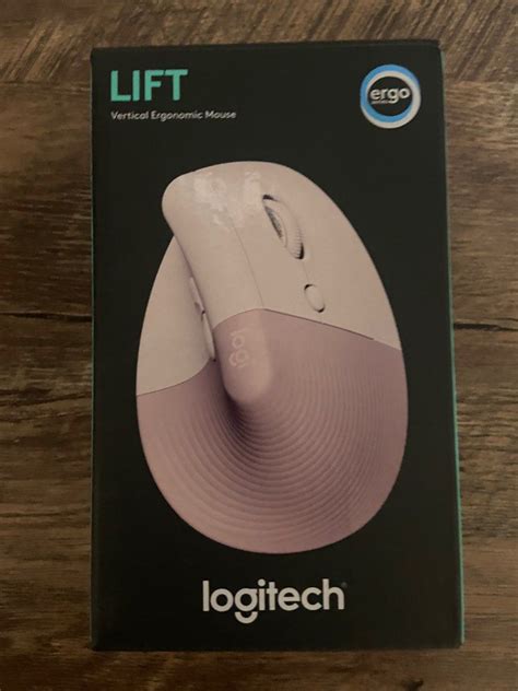 Logitech Lift Vertical Ergonomic Mouse Pink, Computers & Tech, Parts & Accessories, Mouse ...