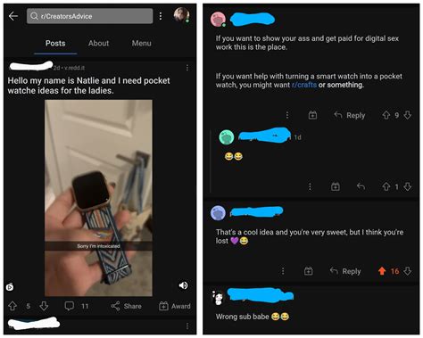 Girl posted on r/creatorsadvice (for OnlyFans, etc) about her broken