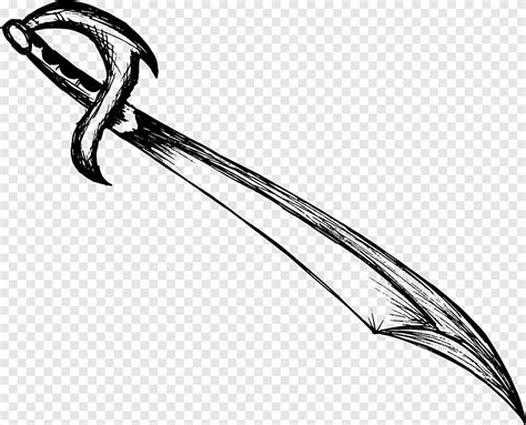 Larp axe Sword Drawing Line art, drawn, monochrome, sports Equipment ...