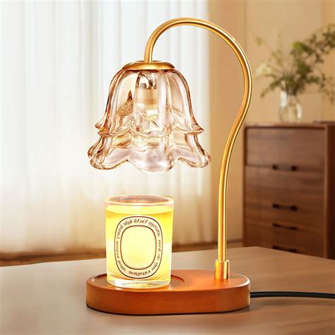 Amazon.com: GORLENT Dimmable Candle Warmer Lamp with 2 Bulbs, Candle