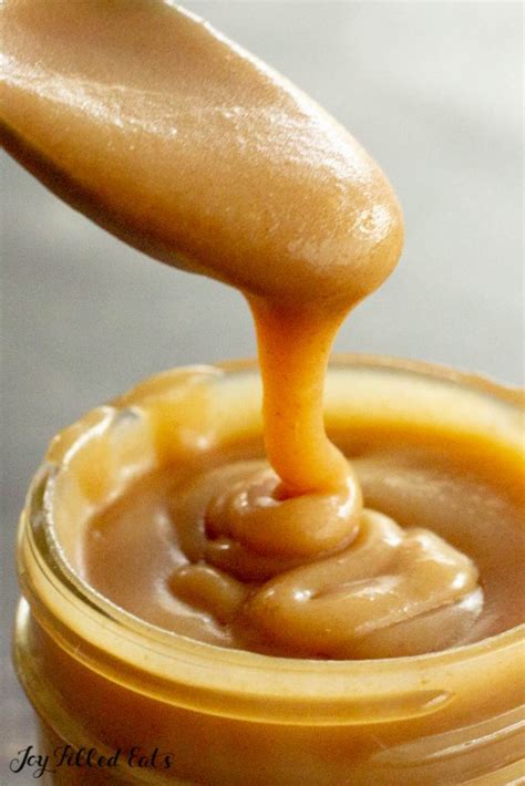 Sugar Free Caramel Sauce (1 net carb!) | Joy Filled Eats