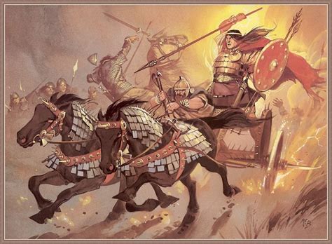 -Celtic Warriors — Angus Mcbridge