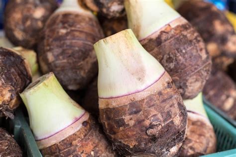 Premium Photo | Taro organic nutrition fruit