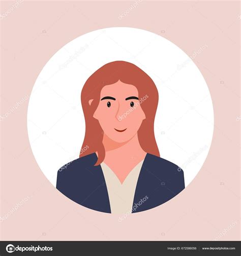 Circle Avatar Portrait Women Various Races Hairstyles Collection User ...