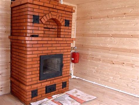 Печь для дома с водяным отоплением своими руками