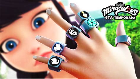 🔴LADYBUG, CAT NOIR AND MONARCH RINGS ⭐ MIRACULOUS 6 🐞 ЛЕДИ БАГ И СУПЕР ...