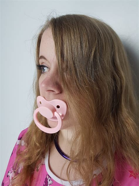 baby pink pacifier