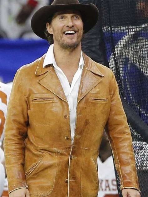 Matthew McConaughey Leather Jacket - Victoria Jacket