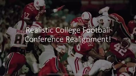 Realistic College Football Conference Realignment!!