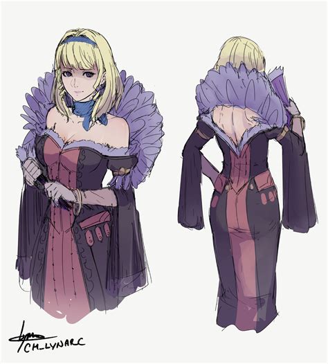 constance von nuvelle (fire emblem and 2 more) drawn by cm_lynarc