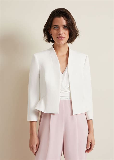 daisy peplum jacket phase  uk