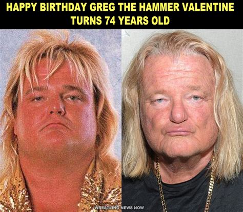 Wrestling - Happy Birthday Greg The Hammer Valentine Turns 74 Years Old