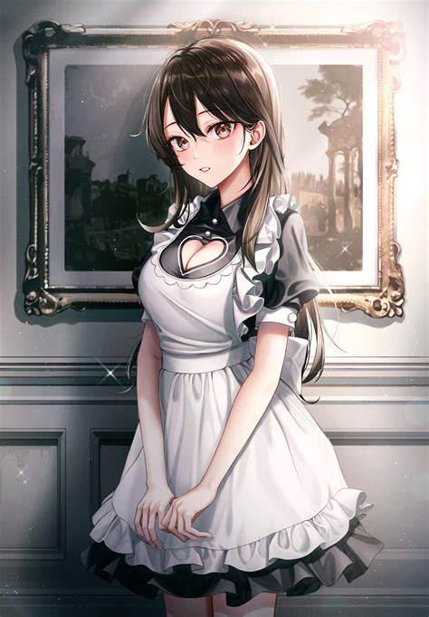Anime Maid Wallpapers Noelle Fireworks Genshin Impact 4K Ultra HD